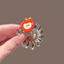 MAUROPOLI Phim Hoạt Hình Apple Trong Suốt Dây Điện Thoại Dây Buộc Tóc Phong Cách Mới Độ Đàn Hồi Cao Không Treo Cổ Tất Cả Trận Đấu Phụ Kiện Tóc