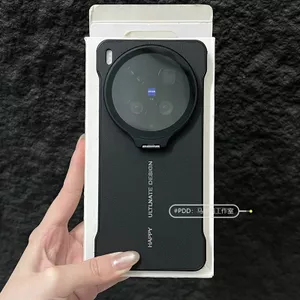 Ốp Điện Thoại vivo X300Ultra X300S Đi Kèm Phim Ống Kính Bao Gồm Tất Cả Giá Đỡ Da Trơn Vỏ Cứng Chống Sốc