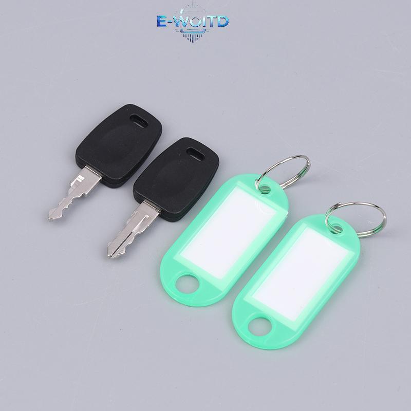 E-WOITD 2 Chiếc 007 Key 002 Key Master Vali Lo Keyspatible Với TSA Hành Lý Mật Khẩu Los E-WOITD