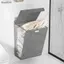 Giỏ đựng đồ giặt dính có thể gập lại, Giá treo tường đa chức năng Giá treo quần áo giặt Lưới móc tổ chức VN