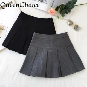 Nữ Cao Cấp Chắc Chắn Chữ A Váy Mini Nhật Bản JK Xếp Ly Váy Bé Gái Sinh Viên Quần Vợt