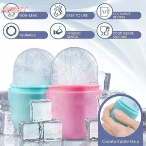 HFSHY 1 Khuôn lăn đá silicon cho mặt Dụng cụ tạo đường viền nâng cơ tái sử dụng để làm dịu da tại nhà VN