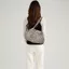 Túi đeo vai in họa tiết da báo THEGIRL8B, Túi Tote vải có thể gập lại nhẹ, Chất liệu Nylon đơn giản Dung tích lớn Túi Bowling phong cách Hàn Quốc cho bé gái
