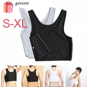 GAVESTO Corset Tăng cường Ngực Shaper Chất kết dính ngực Trans Lesbian