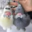 HFTOY Ngủ Bé Móc Khóa Dễ Thương Lông Tơ Sang Trọng Búp Bê Móc Khóa Nữ Cô Gái Túi Mặt Dây Chuyền Ô Tô Móc Khóa Bapa Quà Tặng Trang Trí ~