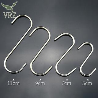 VRZ Thép Không Gỉ Hình Chữ S Móc Treo Đa Năng Cho Quần Áo Túi Khăn Nhà Bếp Phòng Tắm Lưu Trữ Ra Giá Đỡ HOT