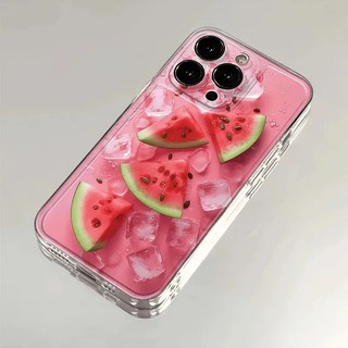 Ốp Lưng Cho VIVO V60 V50 40 Lite V70 FE Y05 Y03 Y28S Y04 Y29 Y29S Y28 Vỏ Điện Thoại Di Động Dễ Thương Mùa Hè Dưa Hấu Trái Cây Dâu Tây Hoa Văn Mềm Mại Trong Suốt Chống Sốc TPU