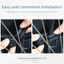 Khóa túi xe đạp LACYESUK, Dây vận chuyển du lịch Pannier Giá đỡ xe đạp Móc túi bên, Webbing di động Kết nối có thể điều chỉnh Lắp đặt dễ dàng Khóa hành lý xe đạp Đường đi xe đạp