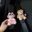 Gấu Dễ Thương Dây An Toàn Ô Tô Đeo Vai Xe Bên Trong Dây An Toàn Dây Đeo Vai Quần Áo Chống Mài Mòn Bốn Mùa Đa Năng 26.3.22