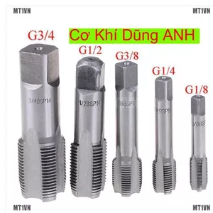 Taro ông nước TRỤ G1/8-1/4-3/8-1/2-3/4-1icnh (taro hệ thủy lực) dùng ngon