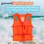 AN.MART Khả năng mua cao Người lớn và Trẻ em Cứu hộ khẩn cấp lũ trôi dạt Áo Vest phong cách Cuộc sống Jaet VN