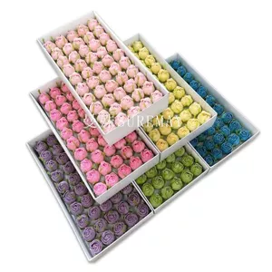 Trà Bud Xà Phòng Hoa Hồng Đầu Hoa Bảo Quản Hoa Giả Xà Phòng Hoa Barbie Hoa Hồng Bó Hoa 0602