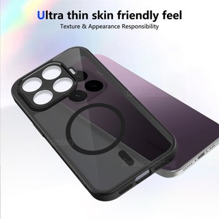 Ốp Lưng Cho Xiaomi 17T Pro 17TPro 1 7 17 T Pro Xiaomi17T Pro Xiaomi17TPro 2026 Slim PC Acrylic Vỏ Điện Thoại Từ Tính Với Áo Giáp Sạc Không Dây Bảo Vệ Chống Sốc Ốp Lưng Cứng