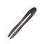 WHX-13cm Gỗ Mun Đôi Kẹp Tóc Kẹp Tóc Cổ Kẹp Tóc Ngắn Hình Chữ U Hanfu Phụ Kiện Cuộn Tóc Kẹp Tóc Gỗ Đàn Hương Đi Bộ Cổ Điển Kẹp Tóc Bằng Gỗ