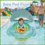 Phao trẻ em có tán Đồ chơi nước bơm hơi có vô lăng PVC nhẹ Phao bơi trẻ em cho 1-4 tuổi wipqsvn