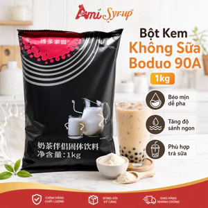 Bột Kem Không Sữa Boduo 90A 1kg Tạo Độ Béo Mượt Cho Thức Uống