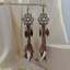 Bông tai tua dài bện phong cách dân tộc Bohemian Bông tai rỗng cao cấp