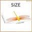 5 Nam châm tủ lạnh chuồn nhân tạo 8cm 3D để trang trí đám cưới Giáng sinh tại nhà, màu sắc gửi ngẫu nhiên