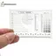 Đồng hồ đo điểm Cheenm Phim trong suốt Stain Cardparison Card Stain Cra Tương phản PET Dot Line Kiểm tra chất lượng bề mặt VN