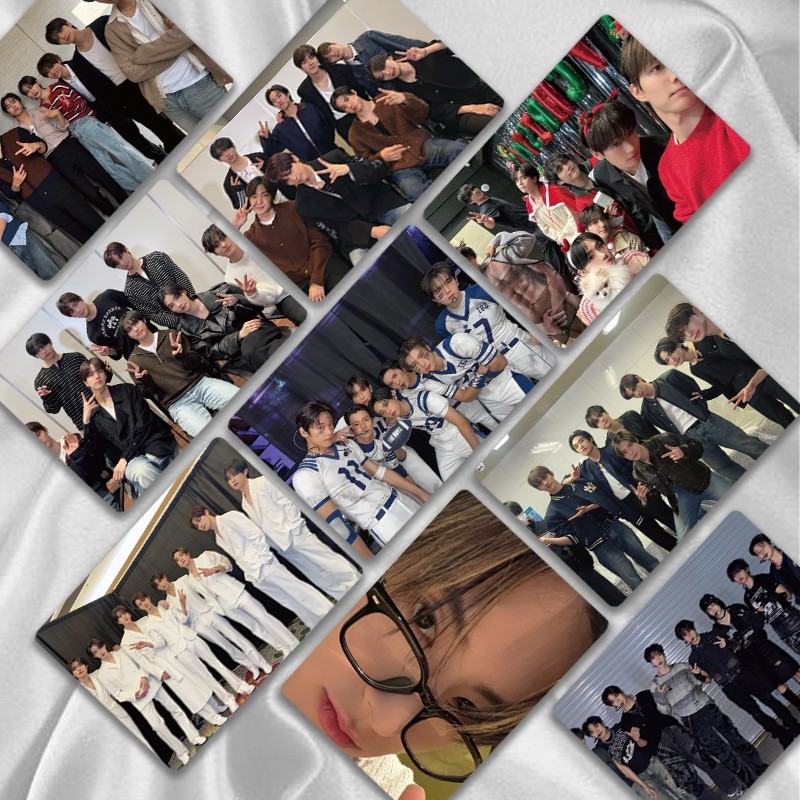 Bộ 50 Thẻ Lomo Hình ba chiều Laser Boyz BẰNG Bưu thiếp JACOB KEVIN MỚI Q ERIC Photocards YM