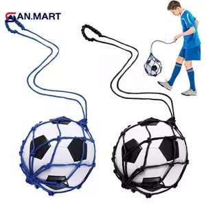 AN.MART 1 Thanh Niên Bóng Đá Tự Huấn Luyện Ki Net Thơ Thể Thao Ngoài Trời Chuyên Nghiệp Túi Nylon Bóng Rổ Bóng Đá Túi Lưới Mang Theo VN
