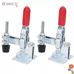 BEABOUT 2 chiếc Kẹp tháo nhanh, Kẹp chuyển đổi chống trượt 79 * 52mm, Kẹp chuyển đổi dọc màu bạc nặng Hàn