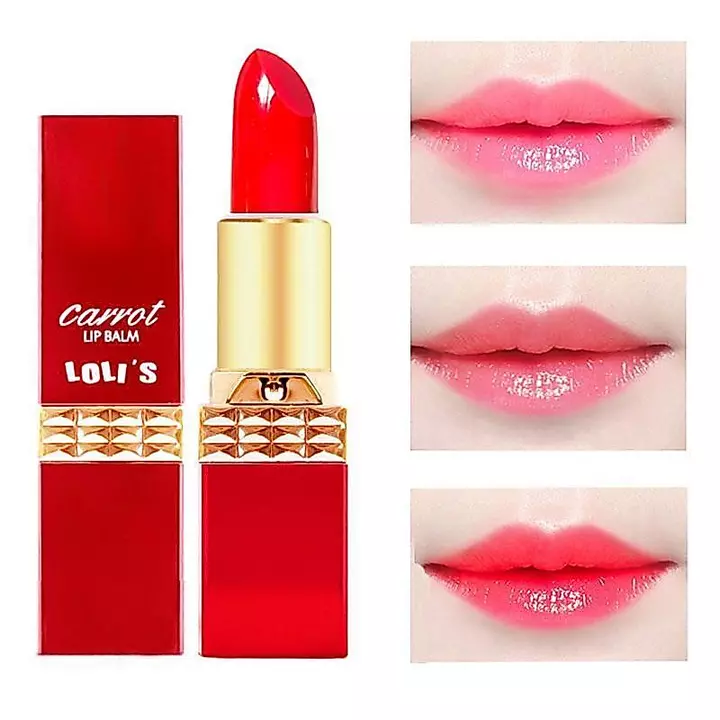 Son môi Carotene đích thực chính thức Dưỡng ẩm lâu trôi Dưỡng ẩm không phai màu Cốc chống dính Son môi đổi màu không thấm nước có sẵn