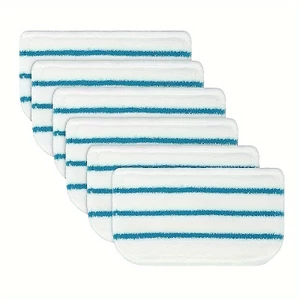 8 Gói Miếng Lau Hơi Nước Tương Thích Với Cây Lau Hơi Nước Đen + Decker SM1600 1610 1620 1630
