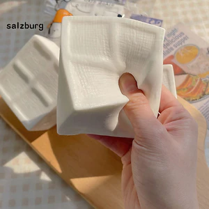 < salzburg > Đồ chơi giảm căng thẳng Đồ chơi căng thẳng cảm ứng nhẹ nhàng Đậu phụ Bóp bóng căng thẳng Đồ chơi mềm cho trẻ em Người lớn Tiện ích giải nén vui nhộn Giảm căng thẳng Giảm lo âu Hoàn hảo để thư giãn