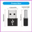 Bộ chuyển đổi USB Bộ chuyển đổi máy tính xách tay PD Đầu nối sạc nhanh Loại C sang USB Di động cho gia đình Máy tính xách tay PC Điện thoại Máy tính bảng lyuvn