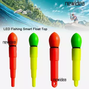NEWIDEA 2 chiếc Phao điện tử, Đèn LED câu cá siêu sáng siêu nhạy cảm, Cảm biến đổi màu sắc Cảm biến CR425 Pin câu cá ban đêm phao câu cá hàng đầu câu cá đêm