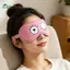 Springevenstar Ngủ Mặt nạ dễ thương Họa tiết hoạt hình Bao che Chụp mắt Ngủ Eyefort Bịt mắt Ánh sáng lõm với phụ nữ Hỗ trợ du lịch mắt Springevenstar