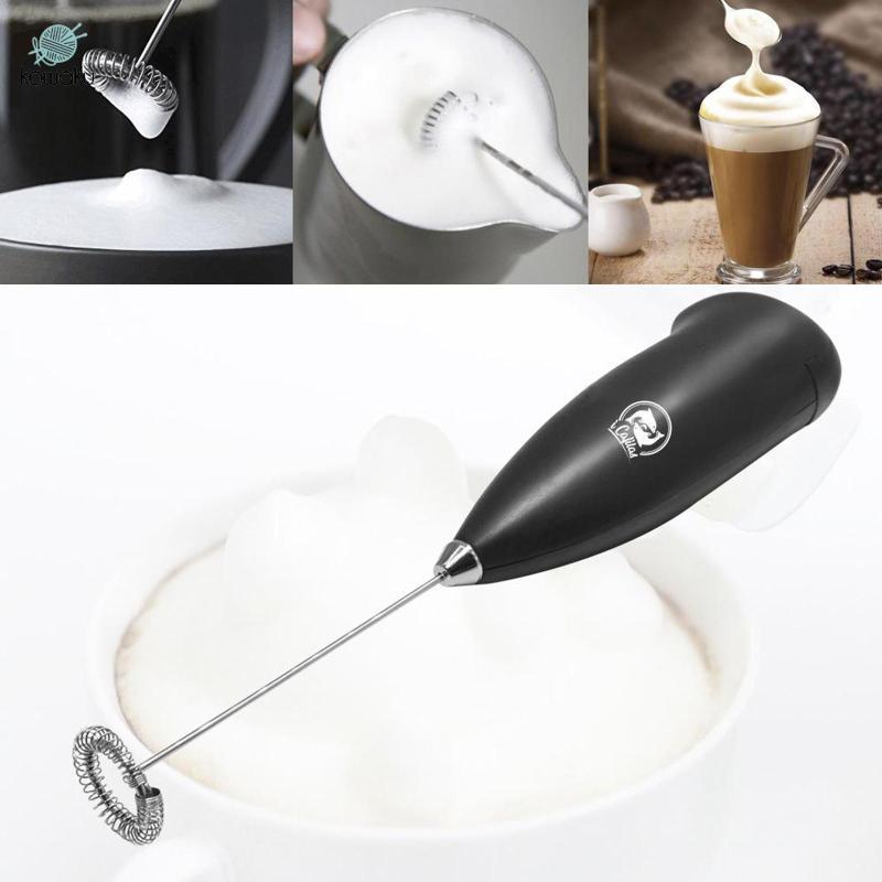 Máy xay sinh tố cầm tay đa năng, Que xay sinh tố bằng thép không gỉ 304, Tay cầm điện thực tế bền bỉ Máy trộn trứng Dụng cụ nhà bếp 3.3x4.9x21cm