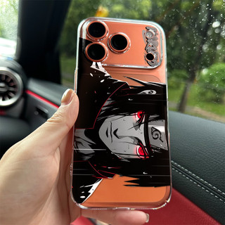 Quạ/Uchiha Itachi ỐP đIệN ThoạI Cho IPhone 17 16PRO 15Plus 14 13 12 11 Promax XR XSMAX ốP Silicon TPU MềM Trong SuốT