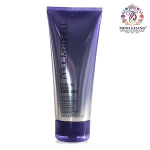 Dầu xả tím khử sắc tố vàng Platinum Blonde Conditioner Paul Mitchell 200ml [ MK ]