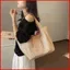 GC2 2026 túi vải mới dành cho nữ phong cách kỳ nghỉ có hoa văn dung tích lớn hàng ngày túi đeo vai đa năng CG2