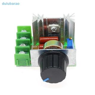 [DUL] Bộ điều chỉnh điện áp AC 220V 2000W SCR Bộ điều chỉnh độ mờ Bộ điều khiển tốc độ động cơ AO