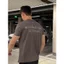 Sorona Fitness In Hình Đơn Giản 100% Cotton Cao Cấp Áo Thun Nam Tay Ngắn Cổ Nhỏ