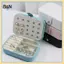 B & N Hộp đựng đồ trang sức di động Hộp đựng đồ trang sức trưng bày Hộp đựng đồ trang sức du lịch Nút bảo quản bằng da Dây kéo Đồ trang sức Joyero.