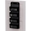 MARGREDY Over Door Sắp xếp lưu trữ cửa sổ PVC bền bỉ, Tiết kiệm không gian 3 / 4 / 5 tầng phía sau túi cửa cho phòng ngủ