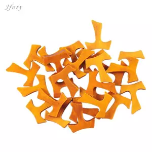 30 Chiếc Gỗ Chữ Thập Quyến Rũ Gỗ Chữ Thập Mặt Dây Trang Sức Phát Hiện Móc Khóa