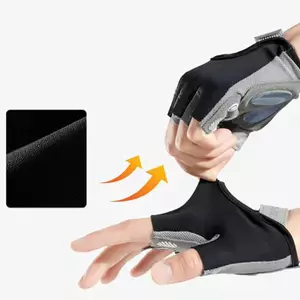 AIHOM Sport Găng Tay Quả Tạ Nửa Ngón Để Tập Luyện Găng Tay Thể Dục Thoáng Khí Cho Nam Nữ Tập Gym Yoga,