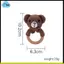 Bé Sơ Sinh Lục Lạc Gỗ Móc Gấu Handmade Thú Nhồi Bông Đồ Chơi Cầm Cho Sự Phát Triển Sớm Hữu Cơ