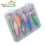 7 Chiếc 5.5cm Cho Bạch Tuộc Jig Mồi Với Màu Sắc Sống Động Và Thiết Kế Móc Hai Lớp