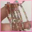 MYPANDA Vòng tay đính cườm thủ công Tourmaline tinh tế thời trang dành cho nữ Cô gái Vòng tay dây đàn hồi tinh tế Quà tặng nhẫn đính cườm sáng tạo.