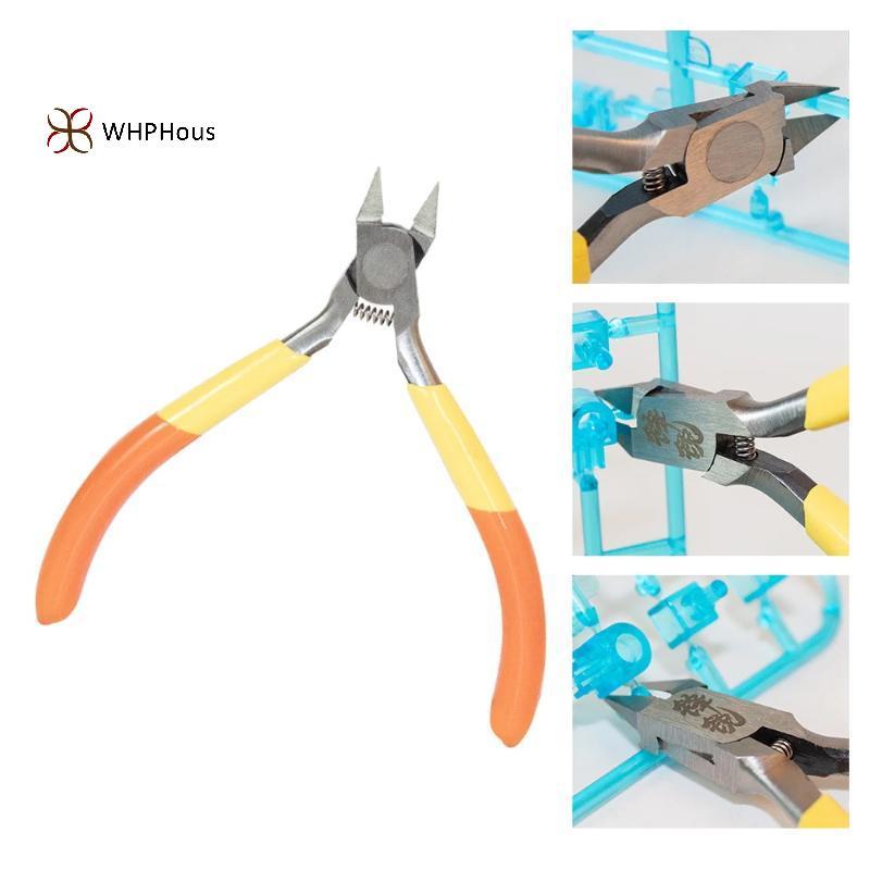 < WHPHous-t > Kìm cắt sắc nét chính xác bằng thép Carbon dành cho câu đố Cắt dây lắp ráp mô hình 3d có kẹp chéo và kẹp sắc nét đẹp