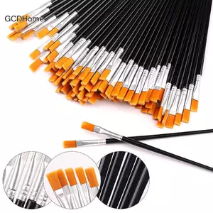 GCDHome 50 Chiếc Tranh Bàn Chải Cho Tranh Thủ Công Nghệ Thuật Và Thủ Công Cho Nghệ Thuật Đa Năng Móc Dòng Thiết Bị Tranh HOT