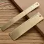 Thước tỷ lệ TUYỆT VỜI, Thước thẳng bằng đồng thau 12 / 15cm, Dụng cụ đo độ dày 1mm đa chức năng Dấu trang Thước trường học Văn phòng