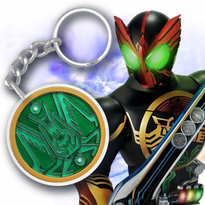 Gantungan Kunci Kamen Rider OOO Medal Coin Koin | Ganci Keychain Pin Akrilik Acrylic ID Core Kamen Rider Figur