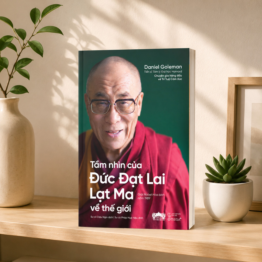 Sách – Tầm Nhìn Của Đức Đạt Lai Lạt Ma Về Thế Giới - Daniel Goleman (Omega Plus)